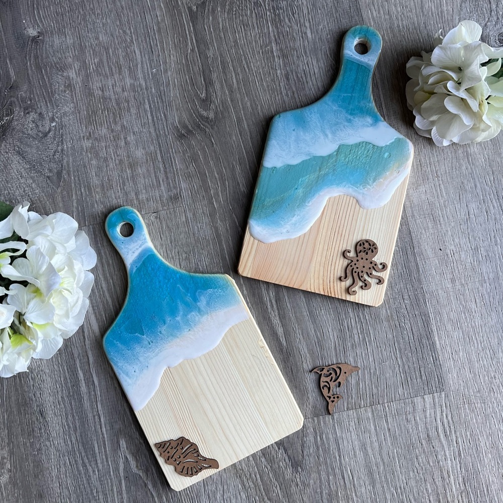 🌊 Beach Waves Charcuterie Board